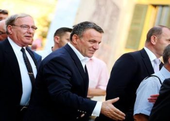 Former Finance Minister of Albania Arben Malaj