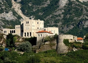 Castle of Kruja in Albania