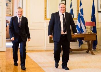 Ilir meta nikos kotsias albania greece