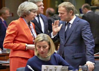 EU council, donald tusk, theresa may, mogherini