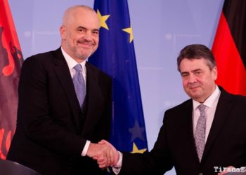 albania, germany, edi, rama, sigmar, gabriel