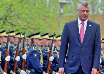 President of Kosovo Hashim Thaci