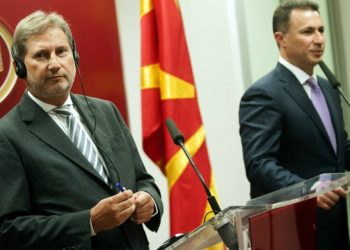 johannes, hahn, nicola, gruevski