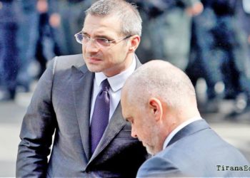 Saimir Tahiri and Edi Rama