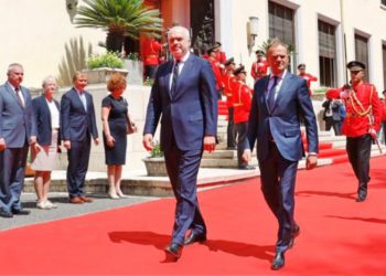 edi rama donald tusk albania eu european commission