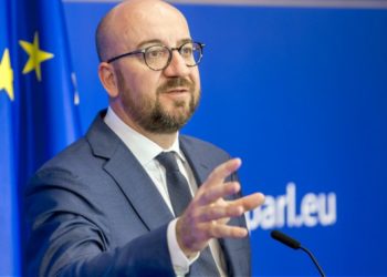 Belgian PM Charles Michel. Copyright© European Union 2018 - Source : EP Photo: Javier BERNAL